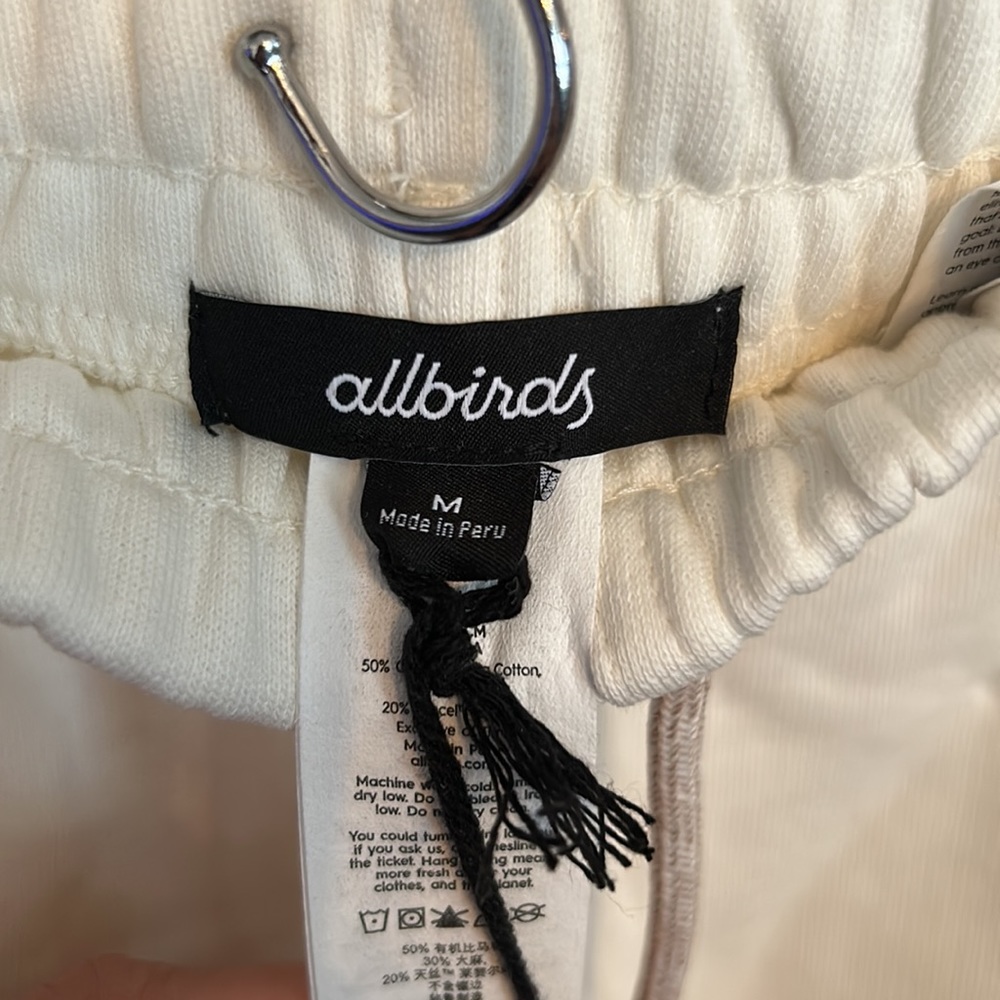 Allbirds Natural White Camp Shorts - Picture 3 of 6